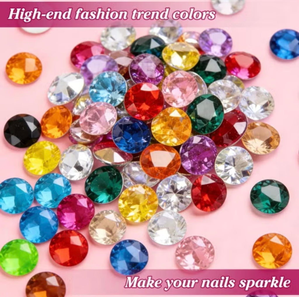 Resin Jelly Rhinestone 28 colors 3mm