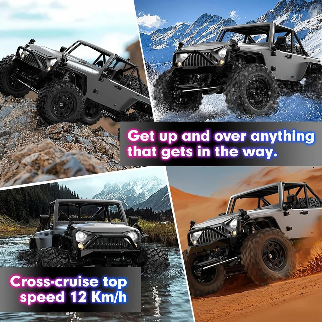 HYPER GO H12Y 1/12 Brushless 4WD RC Rock Crawler Truck