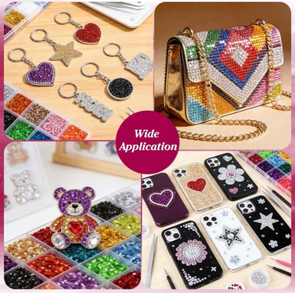 Resin Jelly Rhinestone 28 colors 3mm