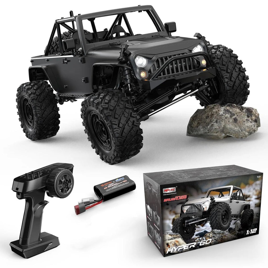 HYPER GO H12Y 1/12 Brushless 4WD RC Rock Crawler Truck