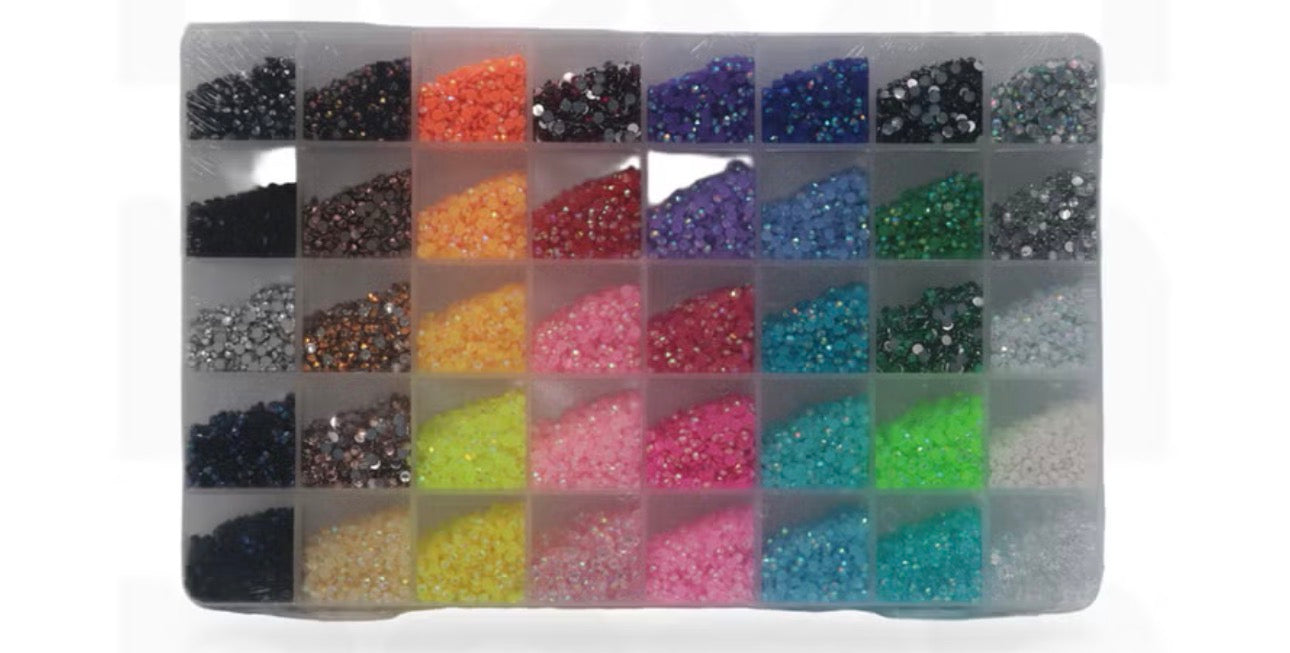 Resin Jelly Rhinestone 40 colors