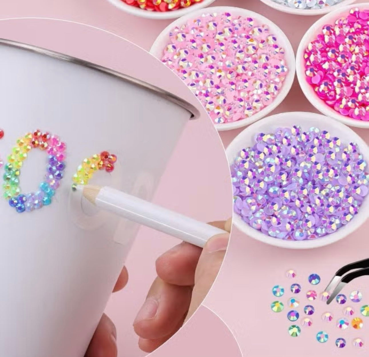 Resin Jelly Rhinestone 40 colors