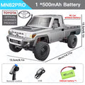 Toyota LC 1:12 Full Scale RC CAR  MN82 PRO Controllable Headlights 2.4G 4WD Off-Road