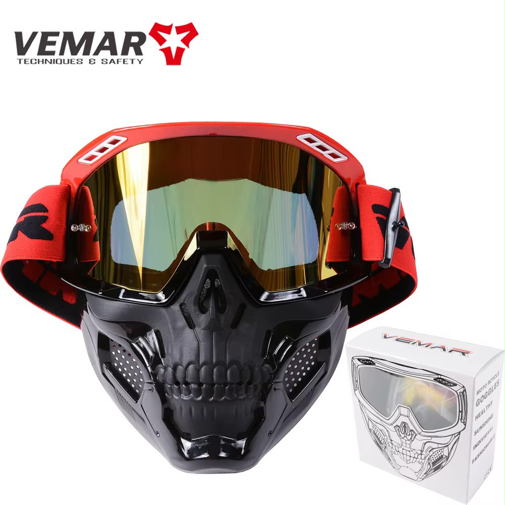 Motorcycle Riding Goggles Mask Motorbike Face Mask Protective